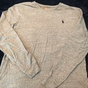 Men’s grey long sleeve T-shirt size medium